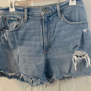Abercrombie and Fitch High Rise Mom Shorts
